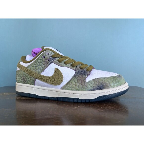 Nike SB Dunk Low Pro QS x Alexis Sablone "Chameleon" Men's Size 10 HJ3386-300 - Picture 2 of 11